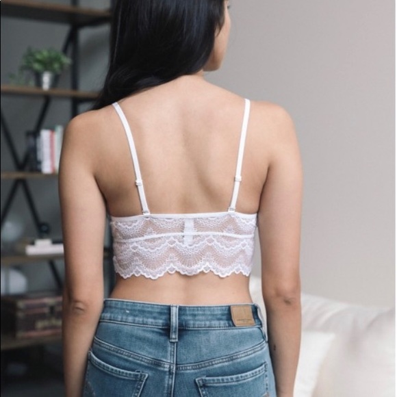 ♦️ LAST 2 Structured Scalloped Lace Bralette - Picture 7 of 8